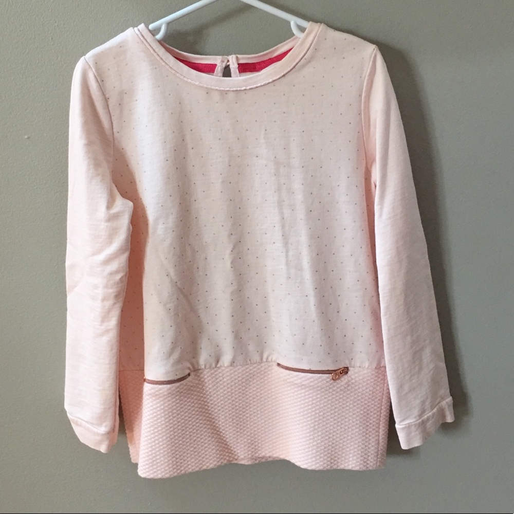 Lightweight Sweater with Zipper Pockets